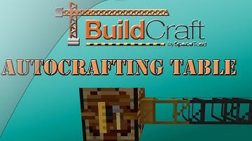 Automatic Crafting Table [Buildcraft Block By Block 08]