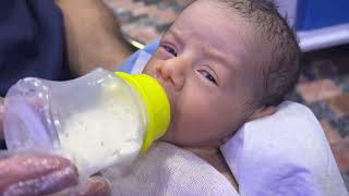 NICU Baby Feeding Time Protocol ❤️ | Safe Newborn Feeding Care #nicubaby #neonatologist #babycare 