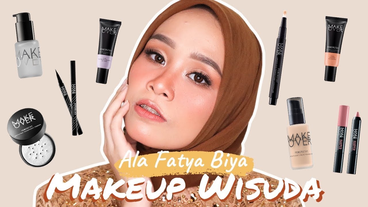 Makeup Wisuda Pake Produk Makeover Powerstay Feat Aviathalia Youtube