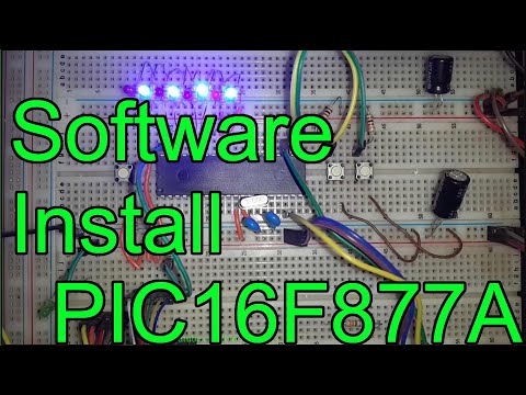 Software Install 🔵 PIC16F877A PIC Microcontroller Assembly Tutorial #1 MPLAB X pic-as mpasm