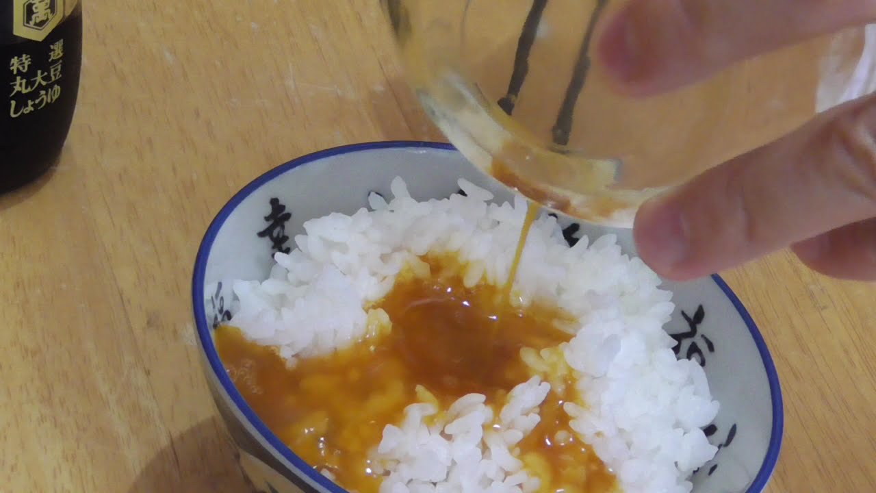 Raw egg over rice - Quick and Easy | Japanese Breakfast - YouTube