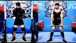 KEENAN LEE - 1st Place 957.5 kg / 2110 lbs TOTAL (WORLD RECORD) @103kg | USAPL Korea 2022