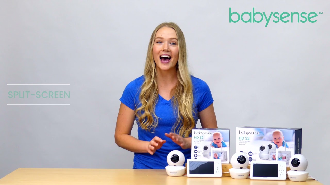 Babysense MaxView: Best Baby Monitor With a Camera, Light & White Noise  Machine