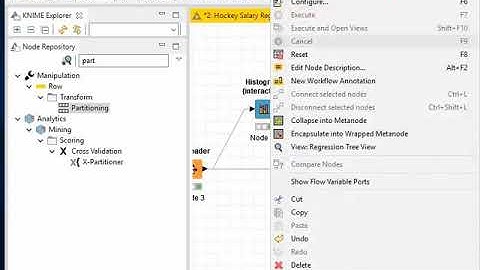 Regression trees in KNIME
