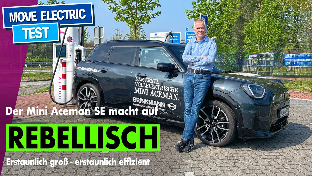 Mini Aceman SE - Rebellischer Charakter trifft auf Alltagstauglichkeit - Autobahnverbrauch im Test