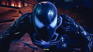 Spider-Man 2 Venom Symbiote Takes Over Spider-Man Scene 2023 (PS5) 4K 60FPS
