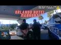 Suspect TASED by Police during DRAMATIC Hotel Break-In Arrest!  Manhunt in Orlando's tourist hub!