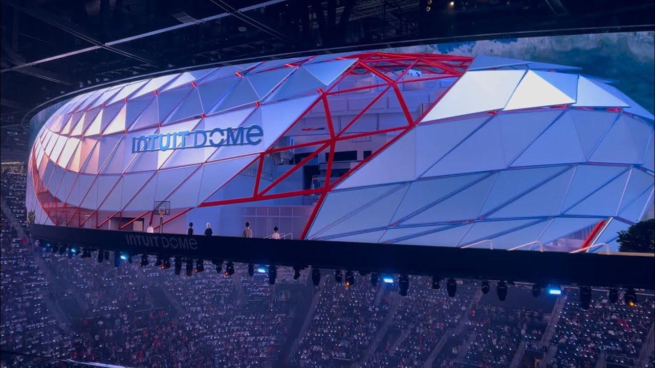 Clippers Intro Intuit Dome Opening Night