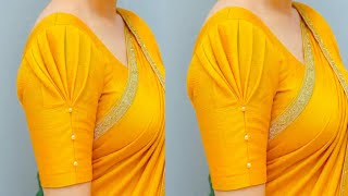 Trending Sleeve Design Techniques| full sleeve designs| blouse sleeves design cutting and stitching