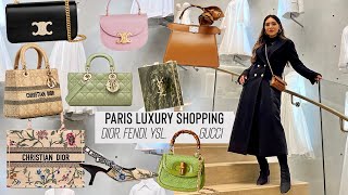 Major Paris Avenue Montaigne Luxury Shopping- Exclusive Bags, New Dior, Fendi, Gucci, YSL, Celine