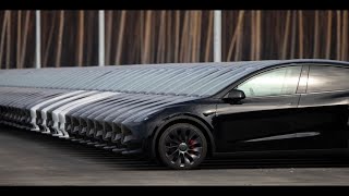 auto parallel park a tesla with one tap  real world artificial intelligence tesla fsd beta #4k