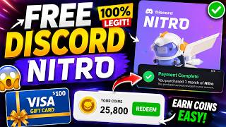 🎁 FREE Discord Nitro & Visa Gift Cards (I Actually Claimed It) 🔥