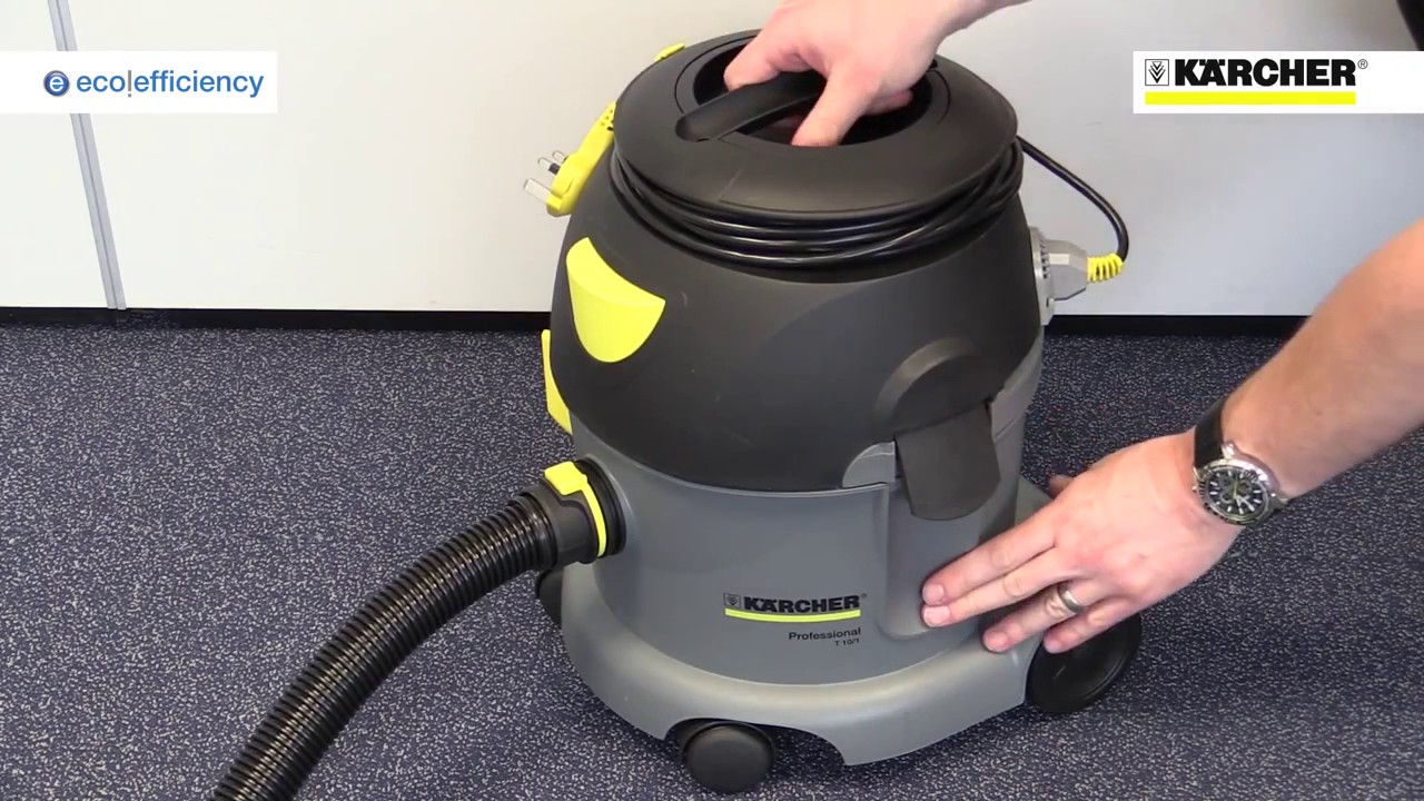 Odkurzacz profesjonalny Karcher T10/1 YouTube