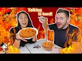 We Try SPICY Korean Fire Noodle Challenge! (With Jokes)