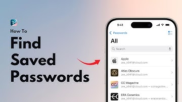 How to Find Saved Passwords/Passkeys in the Passwords App on iPhone/iPad
