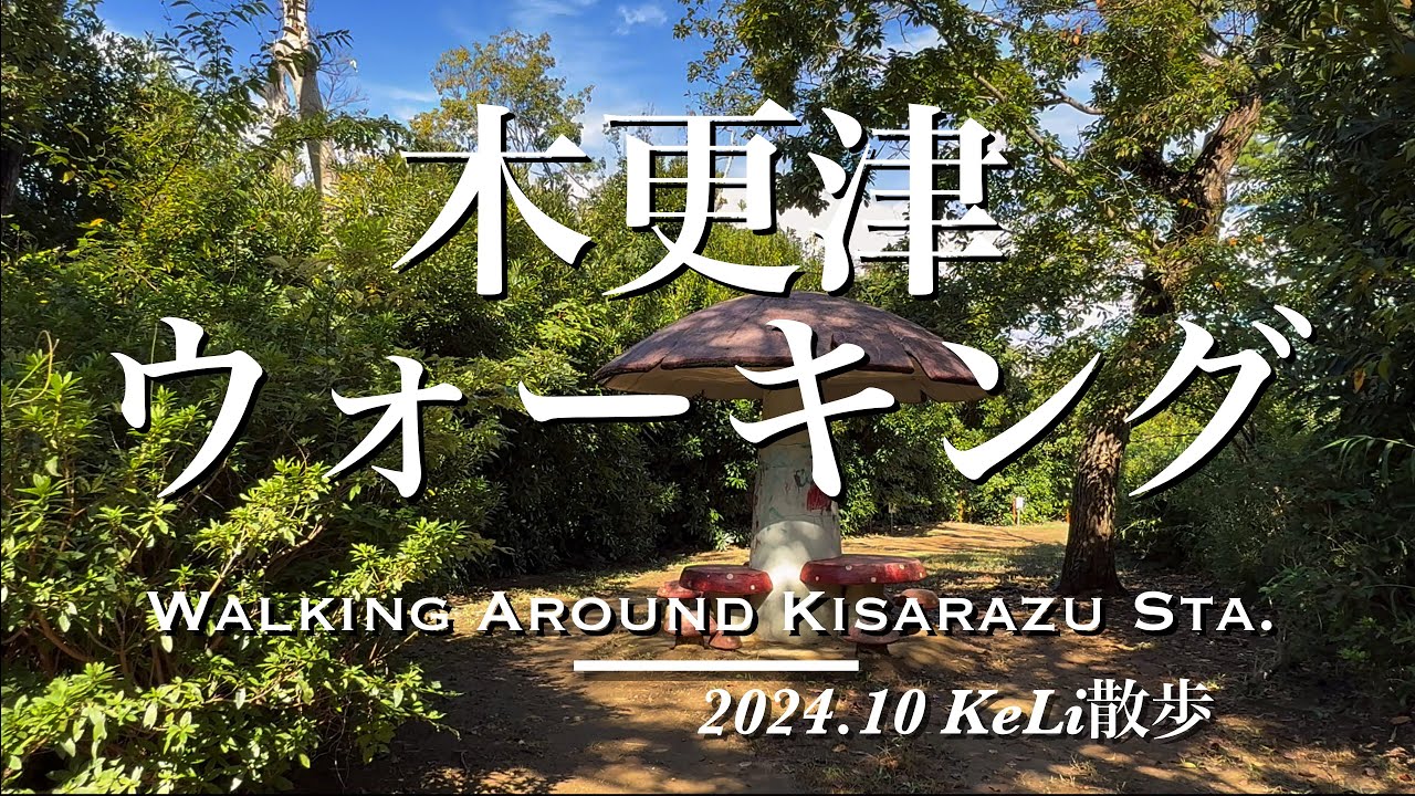 【4K】木更津駅周辺をお散歩しました！ Walking around Kisarazu Station!
