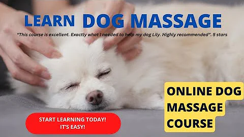 My NEW Course on DOG MASSAGE is out now! On sale f...