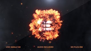 Explosion Logo Intro - After Effects template