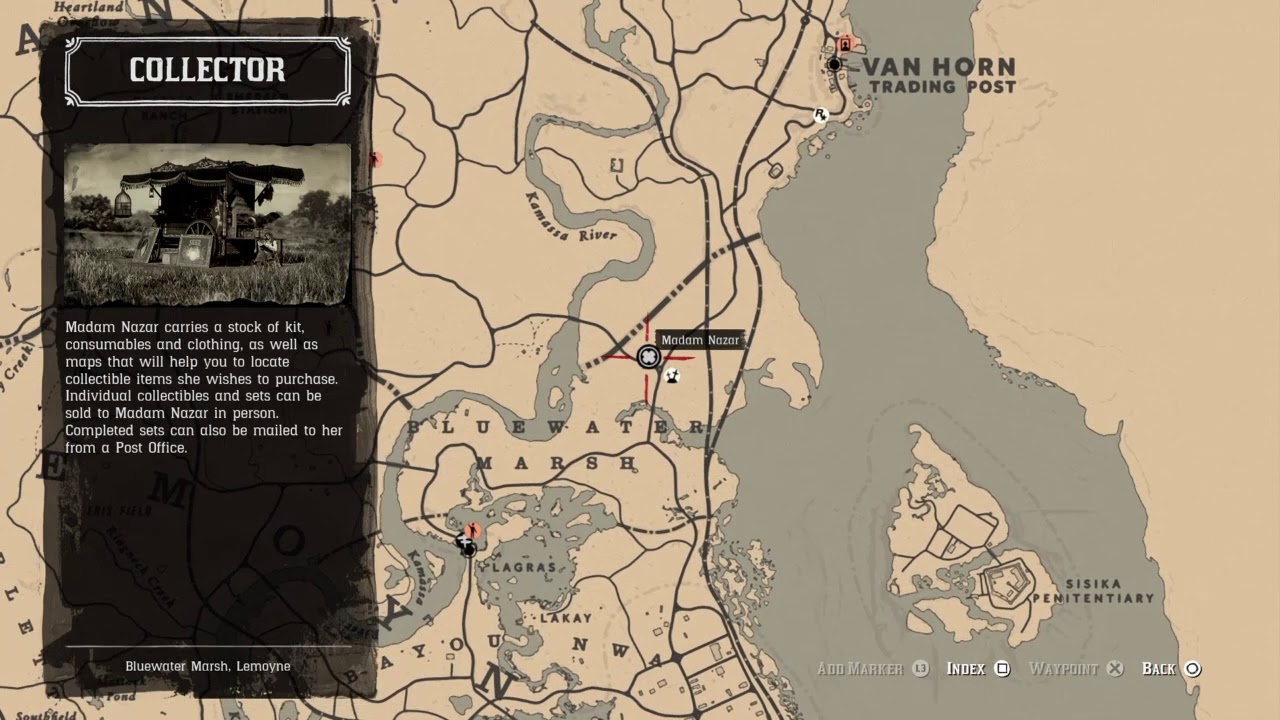 How To Find Madam Nazar Rdr2 Online