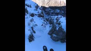 4K Extreme DonwHill Snowing Air #snow #extreme #sports