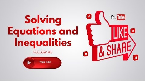 Remedial mathematics course ,Solving Equations and Inequalities , unit 1 part 1 ,Tutorial in amharic