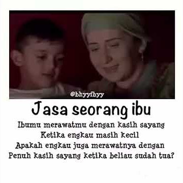 Status WA Story WA_Islami Terbaru tentang jasa seorang IBu sedih😔