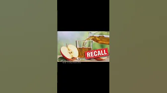 Walmart Recalls Apple Juice in 25 States Over Arsenic Concerns#walmart #shorts #shortvideo thumbnail