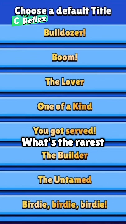 The Rarest Mastery Title in Brawl Stars