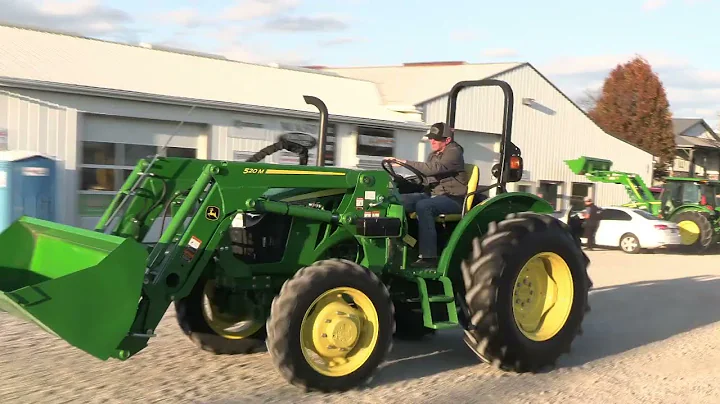 2021 John Deere 5045E Open Station Tractor w/ Loader! Sharp! For Sale by Mast Tractor Sales