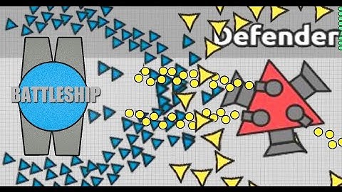 Diep.io BattleShip Tank, Class, Triangle Bullets High Damage Like Diep.io Hack, Cheat