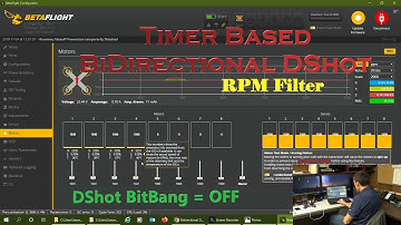 Betaflight 4.1 Timer Based Bi-Directional DShot RPM Filter Setup - Flight Controller Install