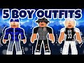 5 boy outfit codes for bloxburg siimplydiiana