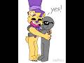 For an ask on my AGA Wattpad story! #fivenightsatfreddys #fnaf #aga #askgoldieanything #speedpaint
