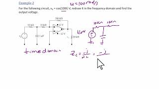 ECE204 Lecture 5-1: AC Circuits Analysis with Operational Amplifiers screenshot 1