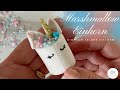 Einhorn aus Marshmallow 🦄 Unicorn DIY für Deine Einhorn Party, Cupcake, Kuchen & Torten Topper