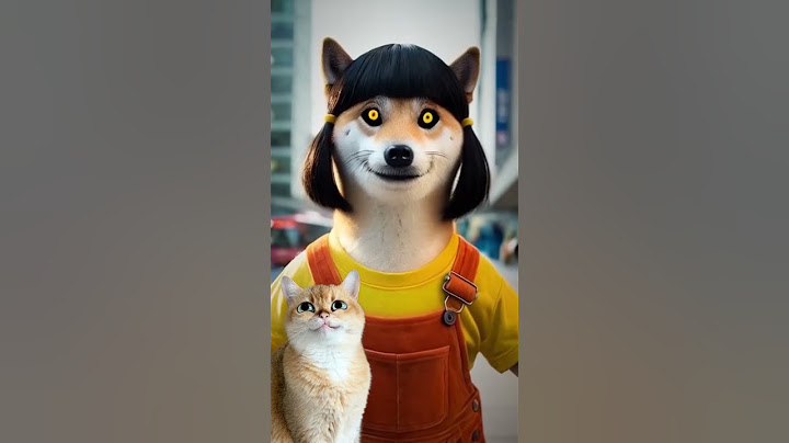 Adorable Dog Turns into Squid Game Doll 😱💀