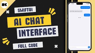 🤖 Build Your Own AI Chat Interface with SwiftUI! 💬✨ Full Code
