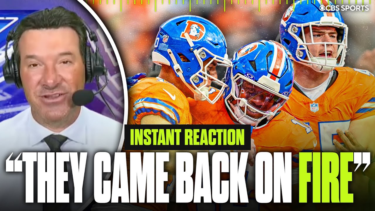 Tony Romo Says Broncos 'Were on FIRE' in Dominating Win Over Cowboys | NFL Week 8 Game Recap