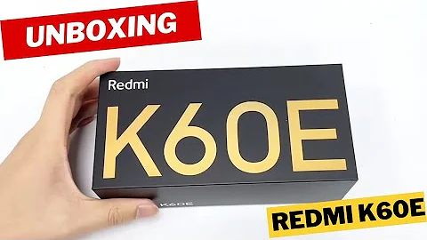 Redmi K60E Unboxing and First Impression