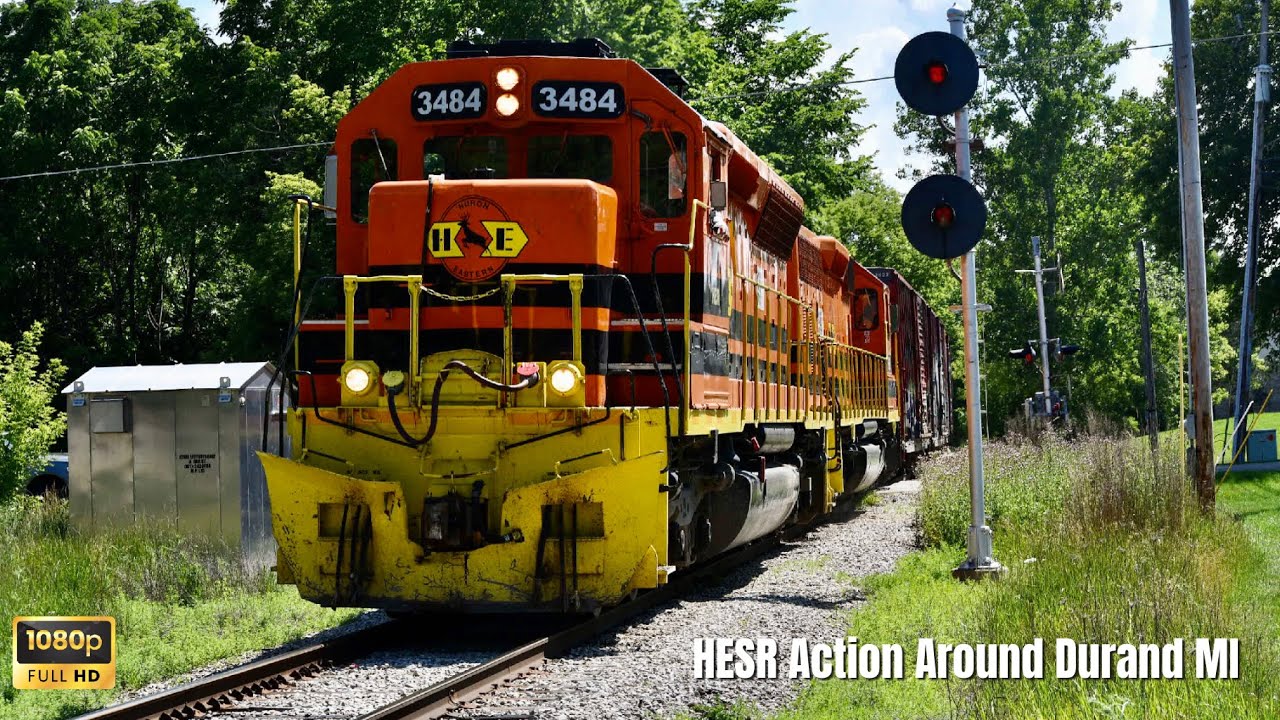HESR Action Around Durand MI 7/3/23! - YouTube
