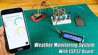 How to Make a Weather Monitoring System with ESP32 Board and Blynk app screenshot 2