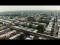 East new york  know york city  nyc drone footage train subway