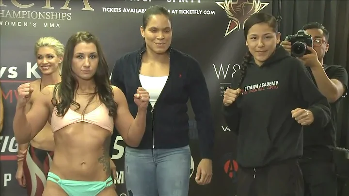 Sharon Jacobson vs. Ashley Nichols - Weigh-in Face...