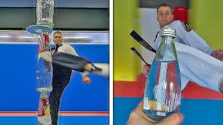 Incredible Taekwondo Skills | Bottle Cap Kick Challenge | Taekwondo/Martial Arts/Tricking screenshot 5