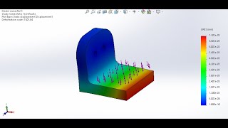 How to do Static Structural Analysis on Angle Bracket in Solidwork 2018 in Hindi| For Beginner