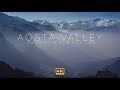 Valle d'Aosta | Aosta Valley: Mountains And Castles | 4K Drone Video