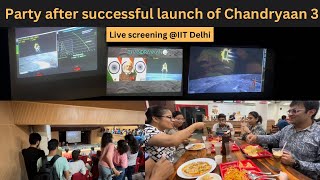 Chandrayaan live landing screening in IIT Delhi || Students’ reaction || Vaibhav Chaudhary