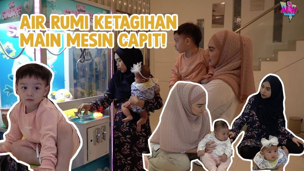 Mampir ke Rumah Ria Ricis dan Baby Moana, Abang Air Malah Salfok ke Mesin Capit!