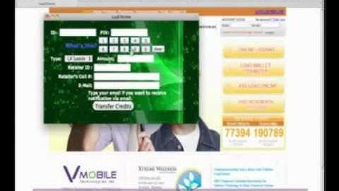 VMobile Training Tutorial Series #8   How To Transfer To Another Load Wallet