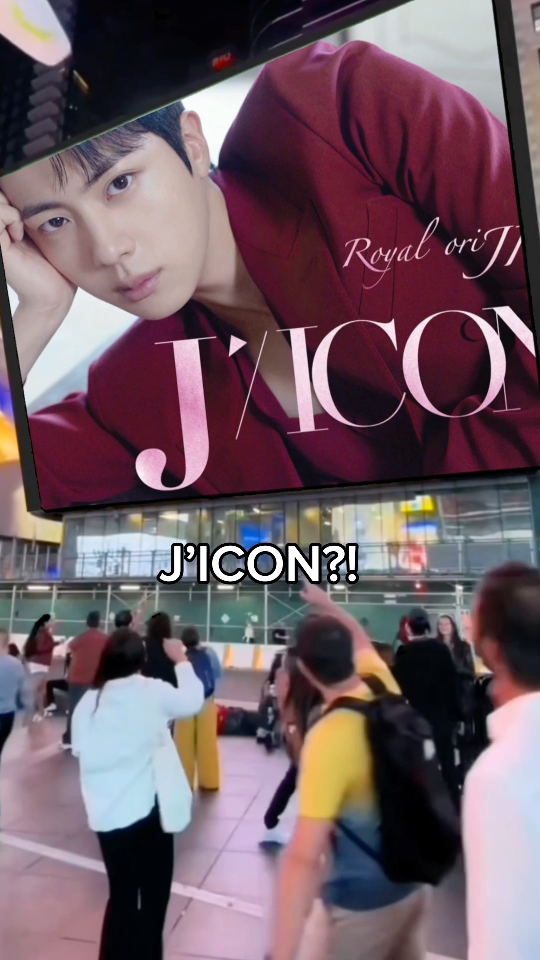 DICON TO J’ICON! ?✨ #bts #Jin #jinbts #btsarmy #kimseokjin #shorts